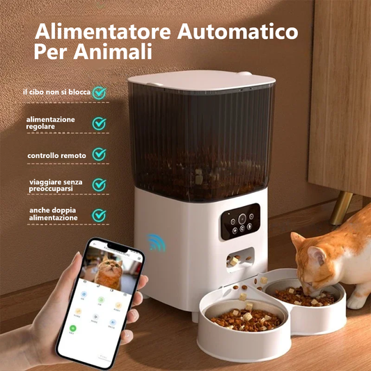 ALIMENTATORE AUTOMATICO PER ANIMALI